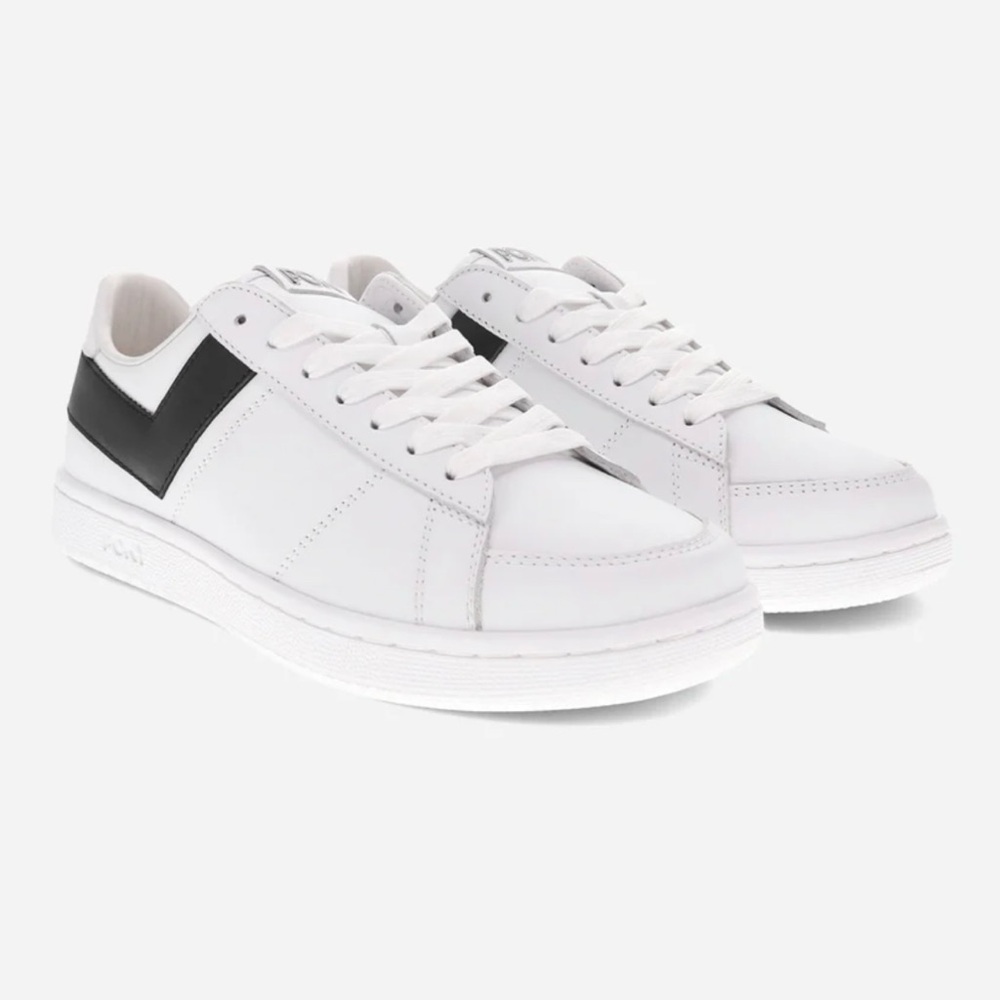 Pony Topstar Lo White Mens 10.5 NIB